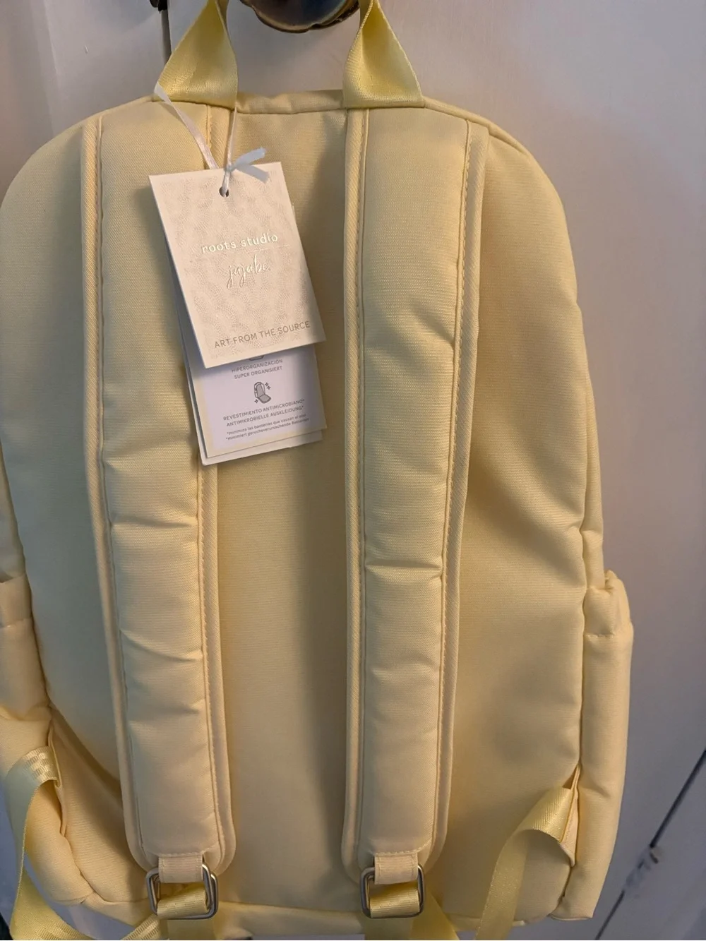 JuJube Yellow Backpack Diaper Bag